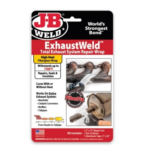 JB Weld Other Jb Weld Exhaust Wrap Tailpipe Muffler Repair System